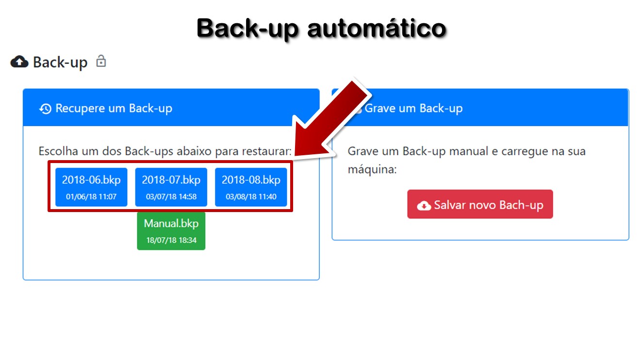 Back-up automático