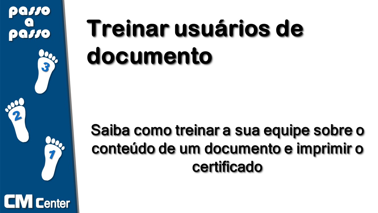 Treinar usuários de documento