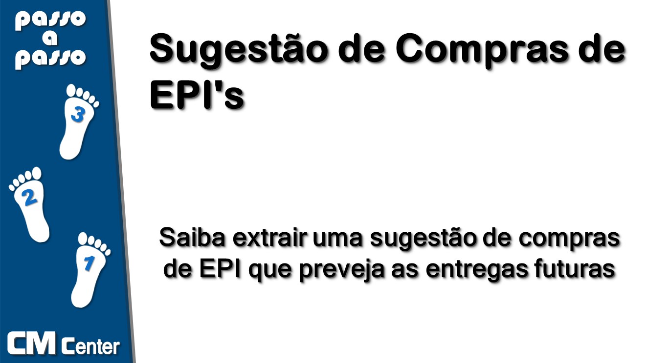 Sugestão de Compras de EPI's
